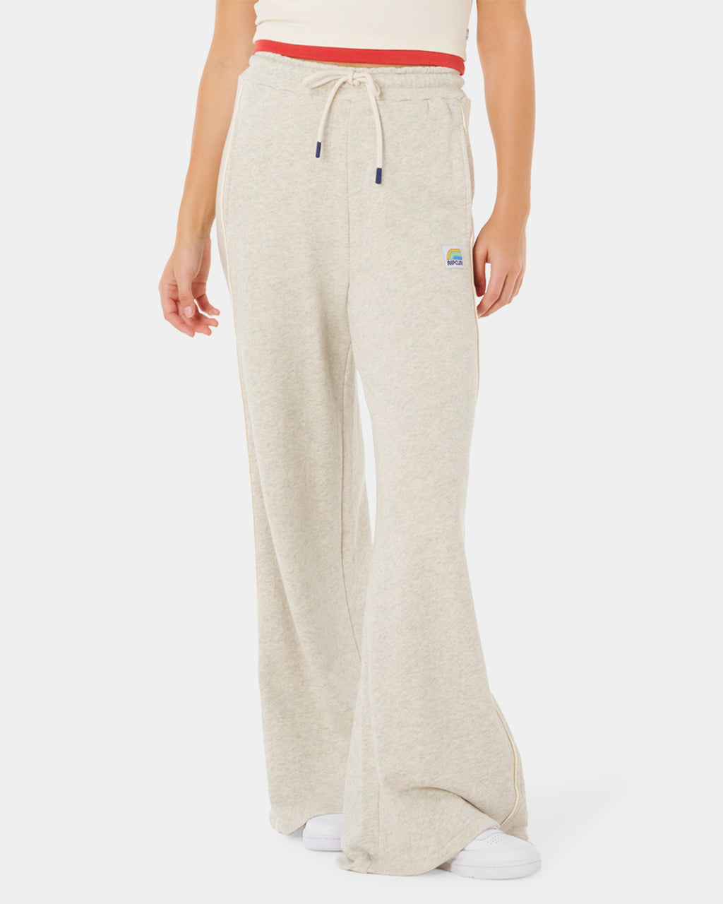 Womens Surf Side Spliced Wide Leg Pants