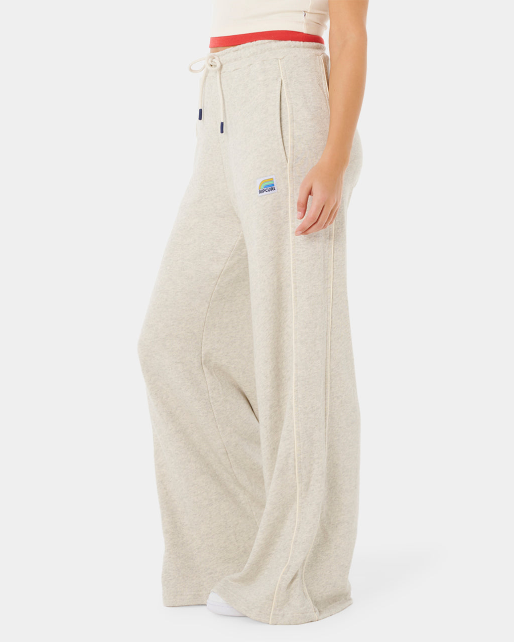 Womens Surf Side Spliced Wide Leg Pants