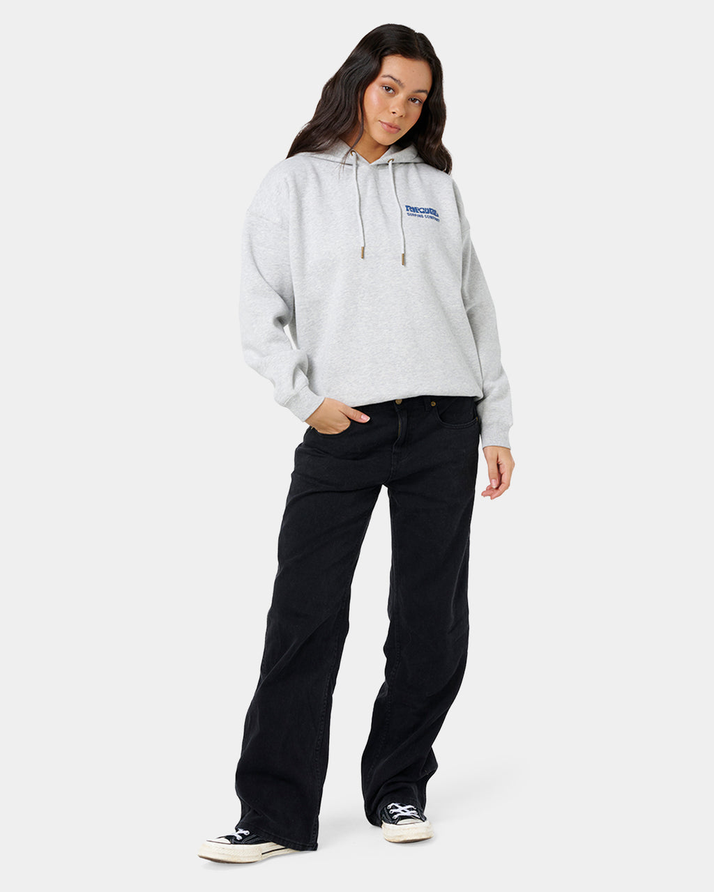 Womens Surf Puff Heritage Pullover Hoodie