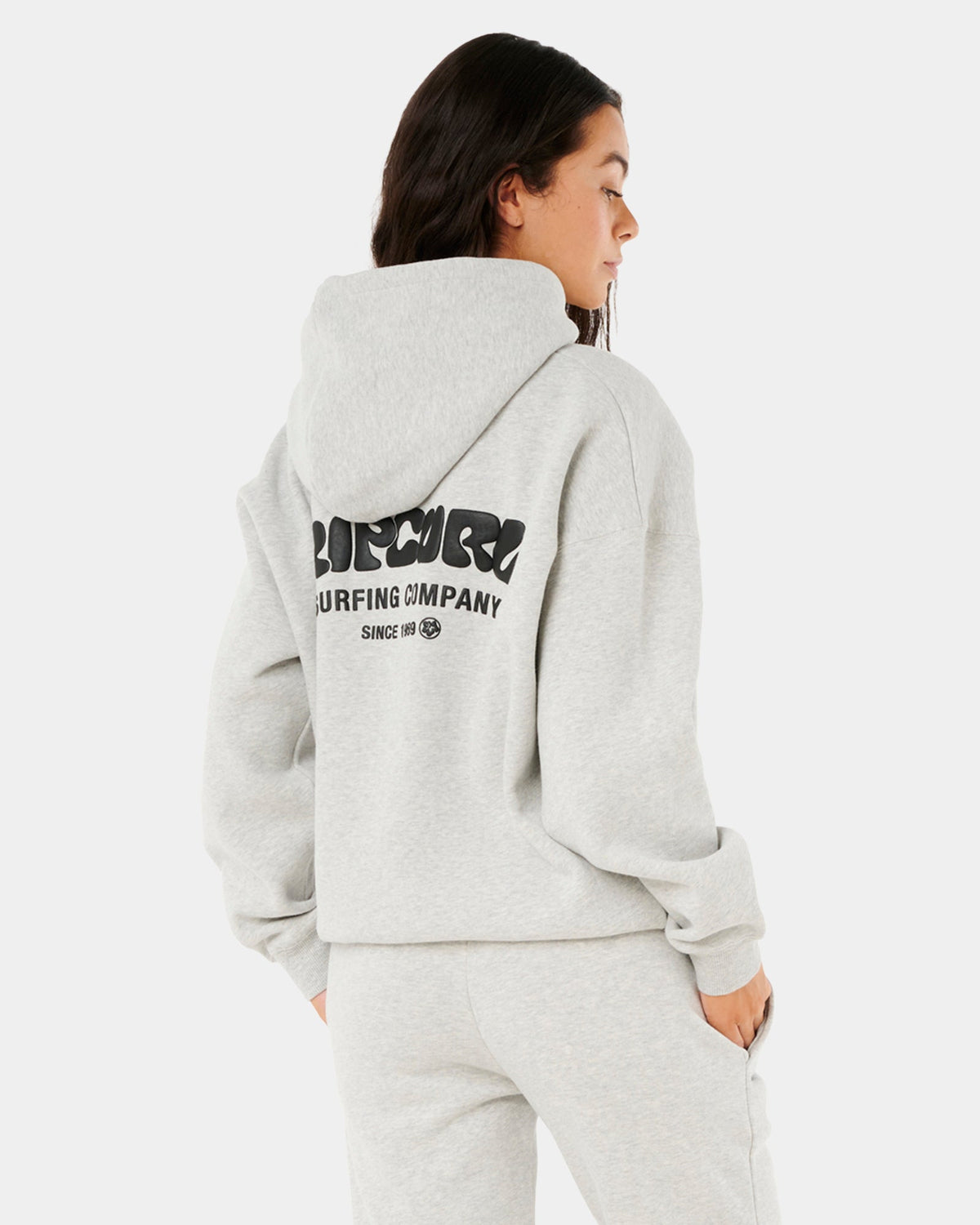 Womens Surf Puff Heritage Pullover Hoodie