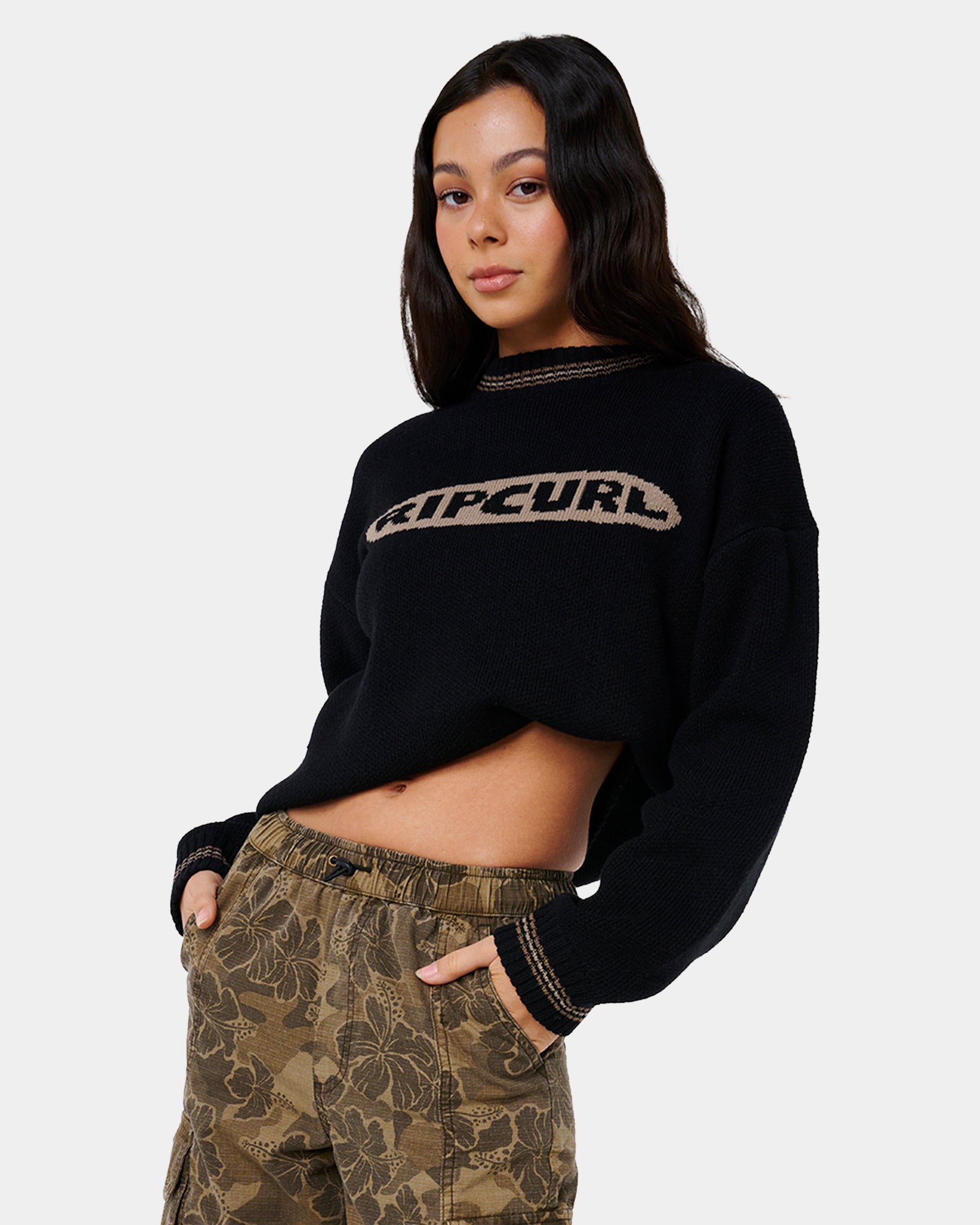 Womens Paradise Camo Cargo Pants