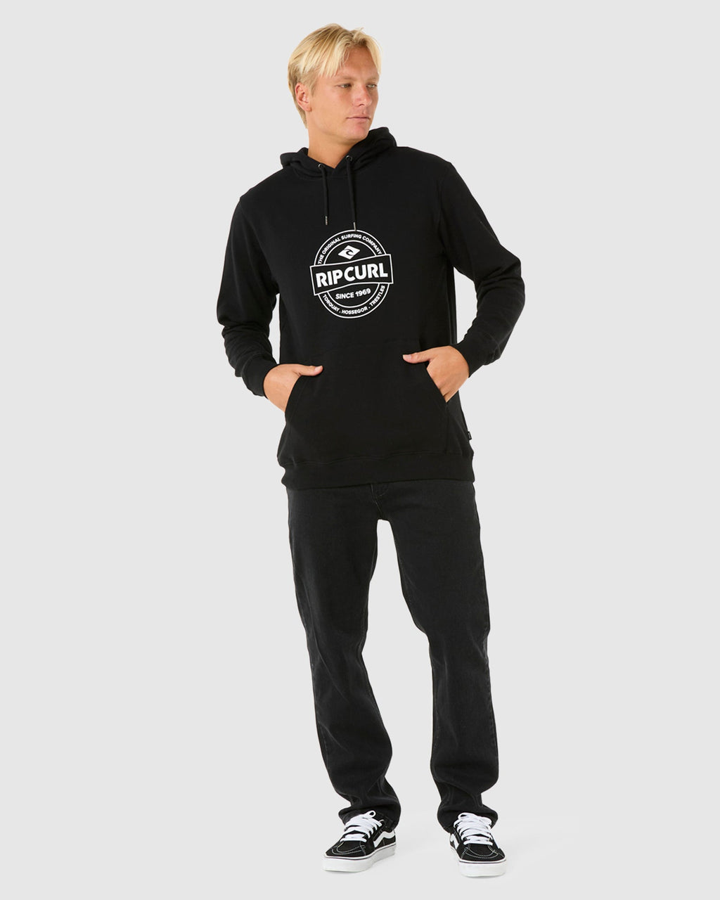 Mens Stapler Pullover Hoodie