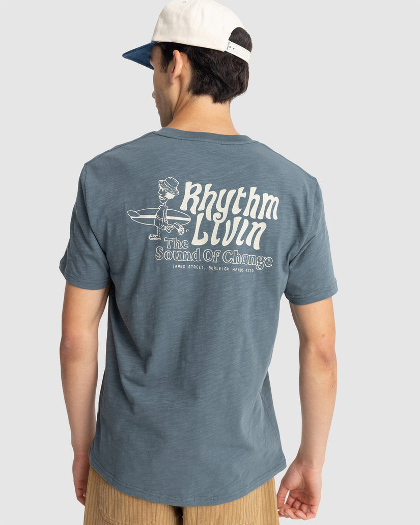 MENS LIVIN SLUB SHORT SLEEVE T-SHIRT