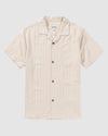 MENS VACATION STRIPE SHORT SLEEVE SHIRT