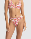 WOMENS BLOOM FLORAL HOLIDAY BIKINI BOTTOMS