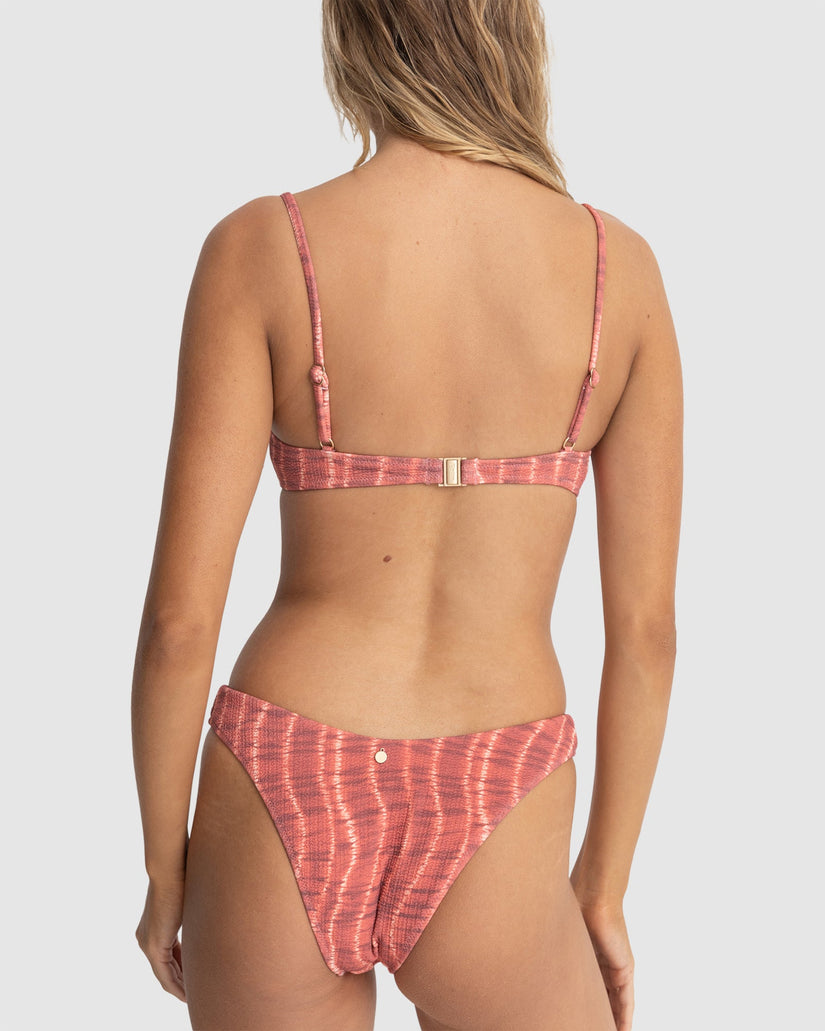 WOMENS SAHARA TIE DYE UNDERWIRE BIKINI TOP