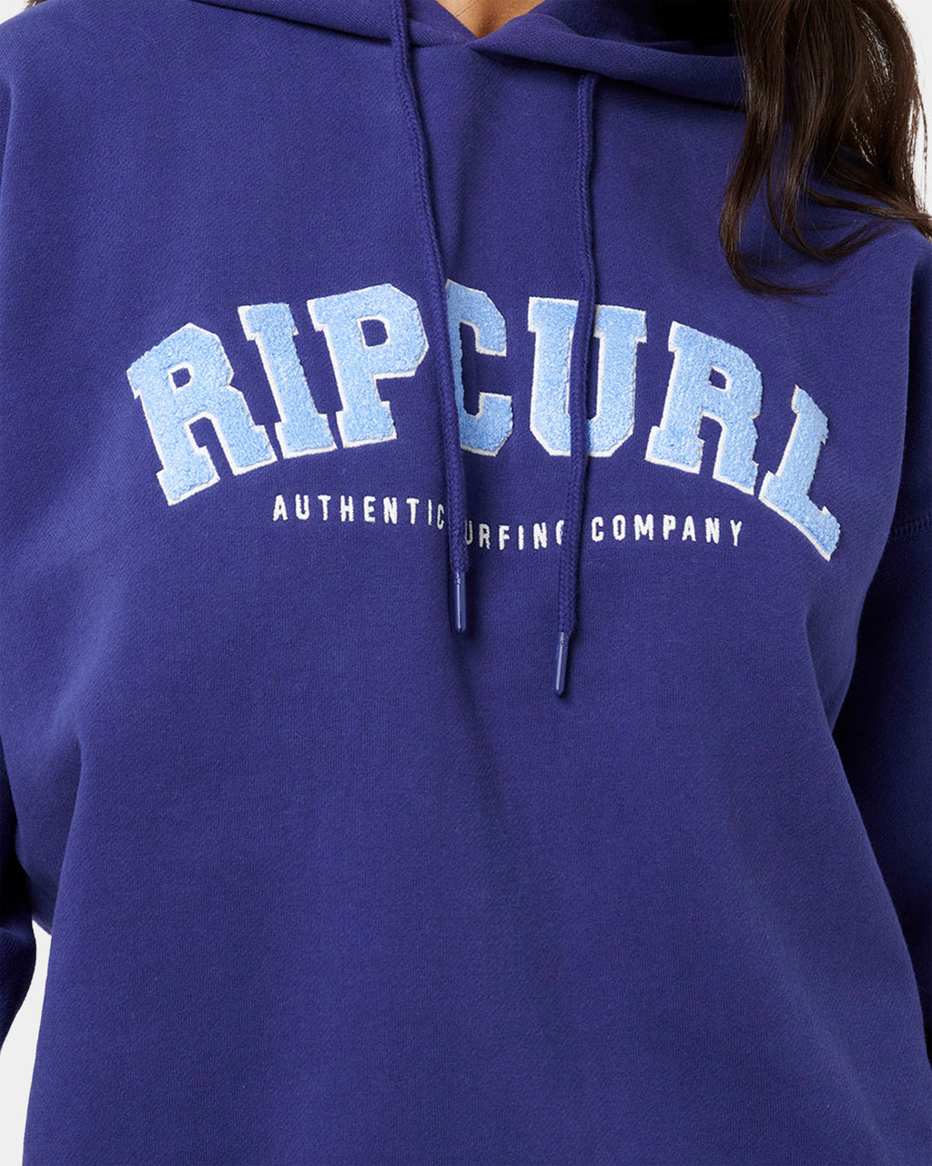 Womens Varsity Pullover Hoodie