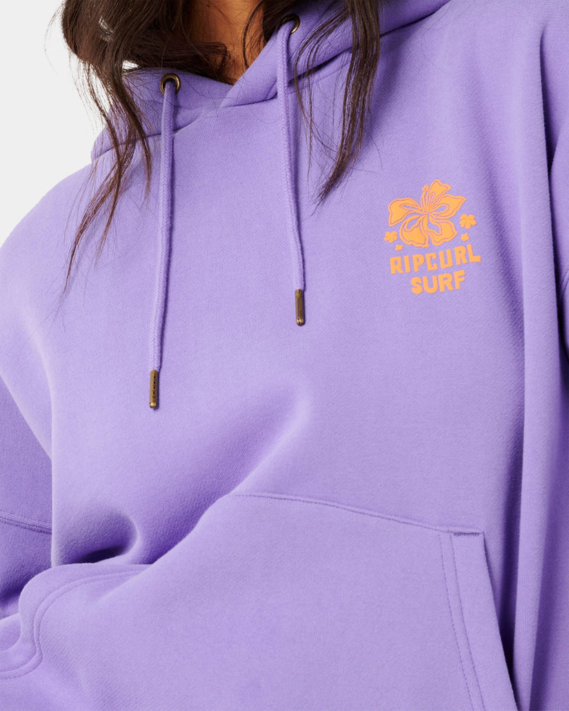 Womens Hibiscus Heritage Hoodie