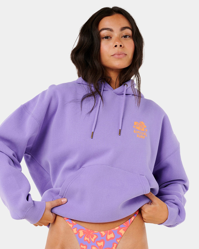 Womens Hibiscus Heritage Hoodie