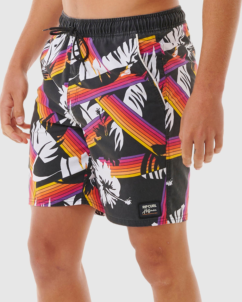 MENS SURF REVIVAL HOFFMAN VOLLEY BOARDSHORTS