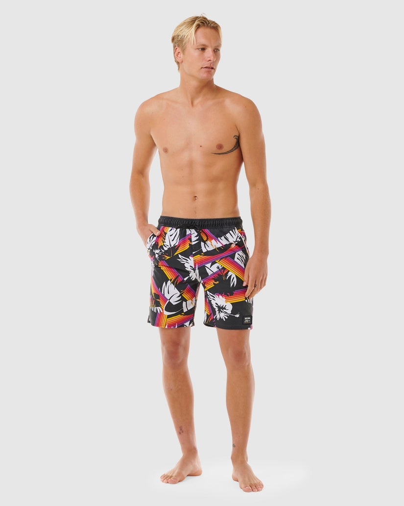 MENS SURF REVIVAL HOFFMAN VOLLEY BOARDSHORTS