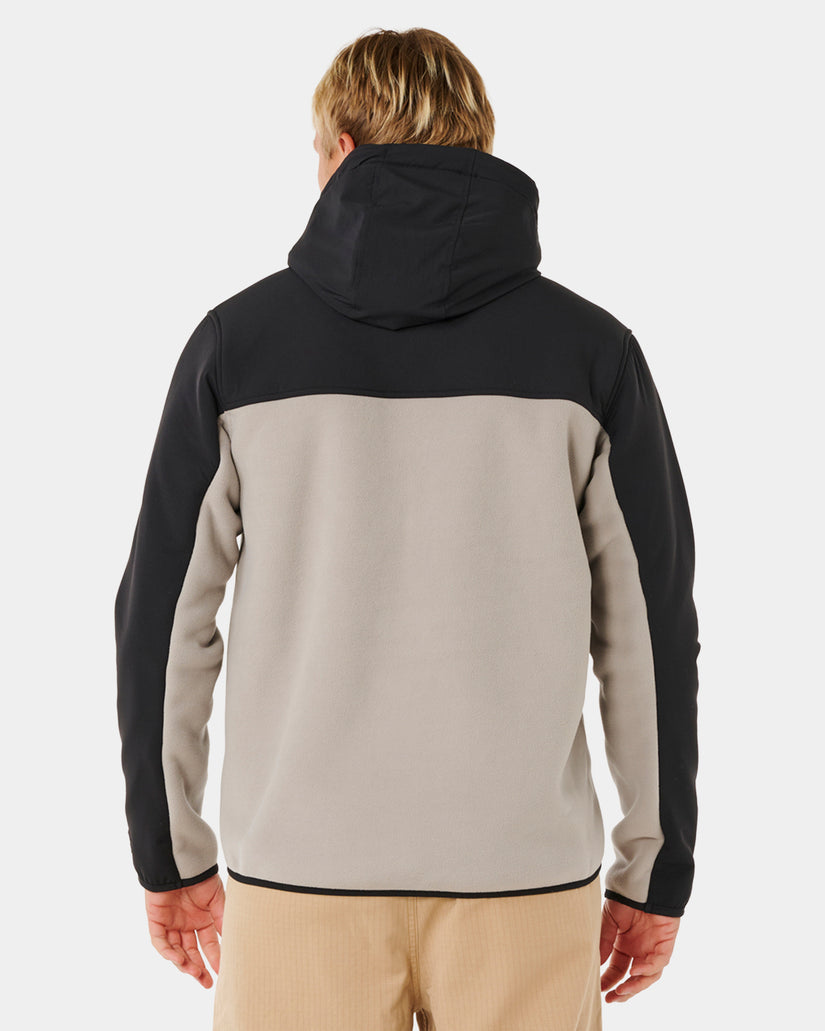 Mens Anti Series Search Zip Up Hoodie