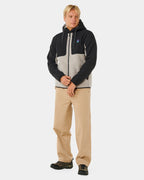 Mens Anti Series Search Zip Up Hoodie