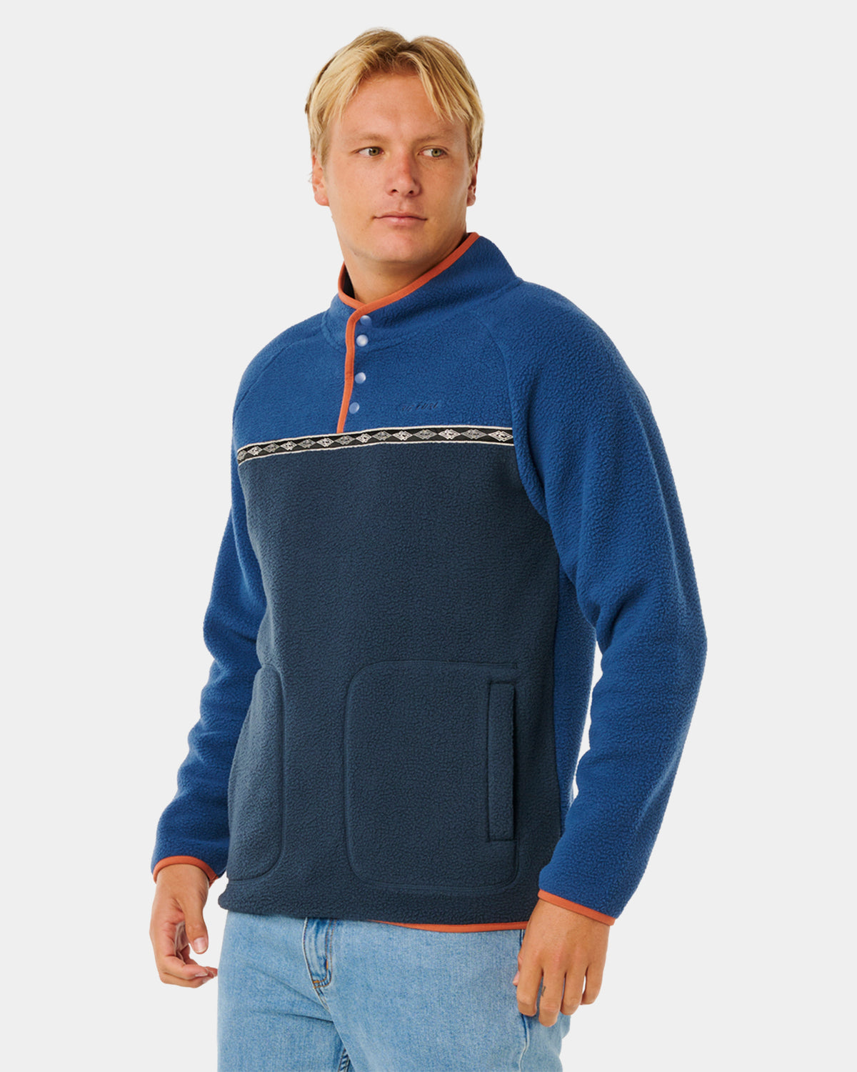 Mens Heritage Polar Fleece Jumper