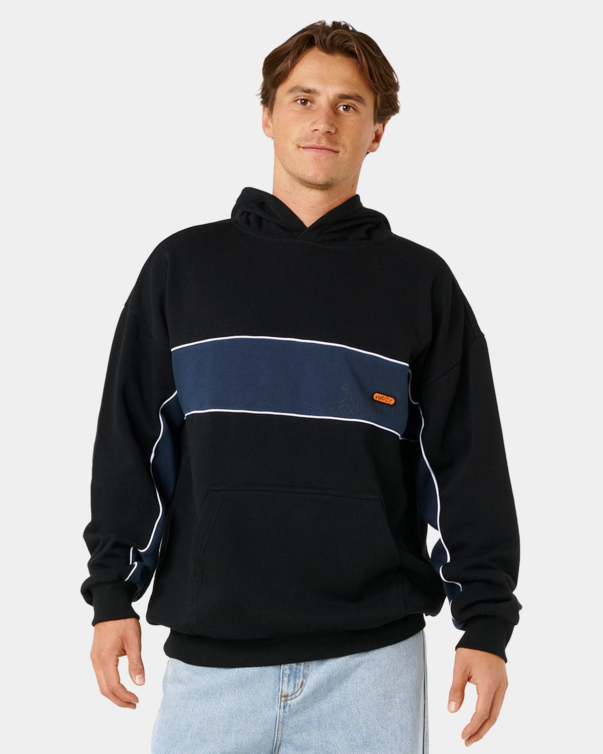 Mens Panel Beater Pullover Hoodie