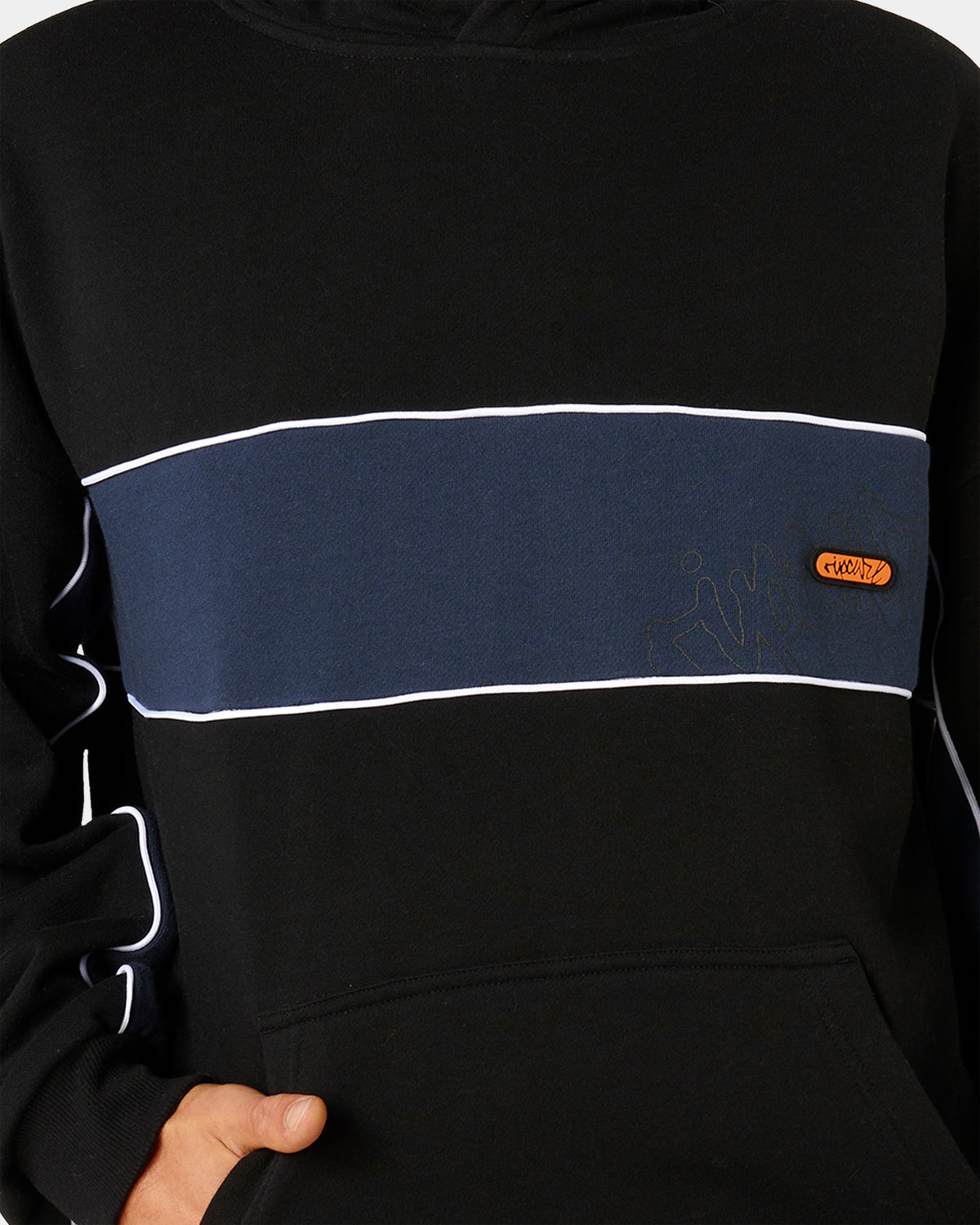 Mens Panel Beater Pullover Hoodie