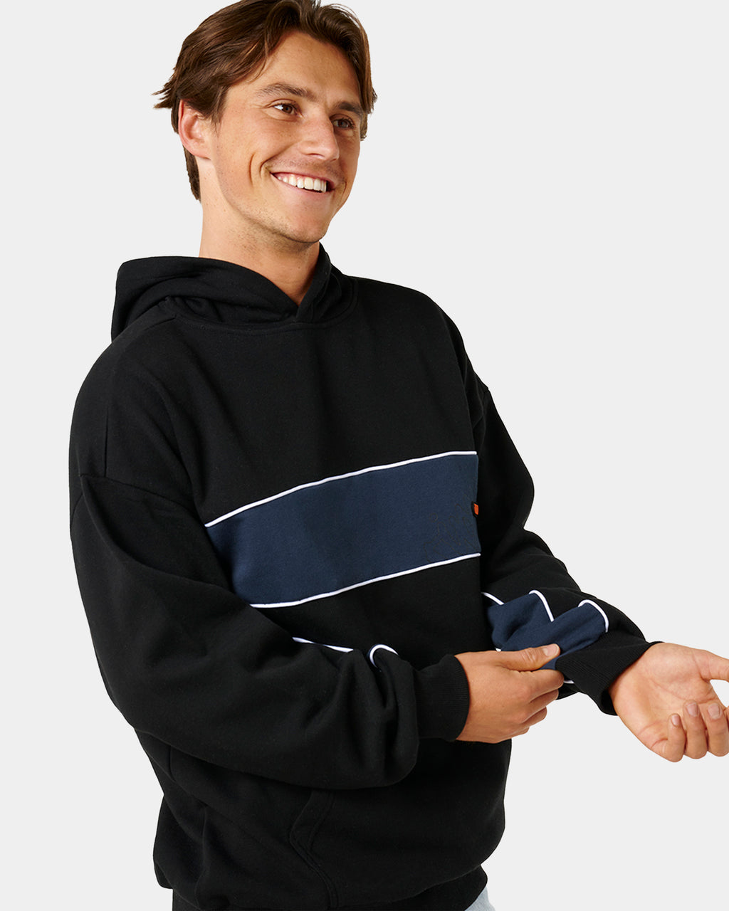 Mens Panel Beater Pullover Hoodie