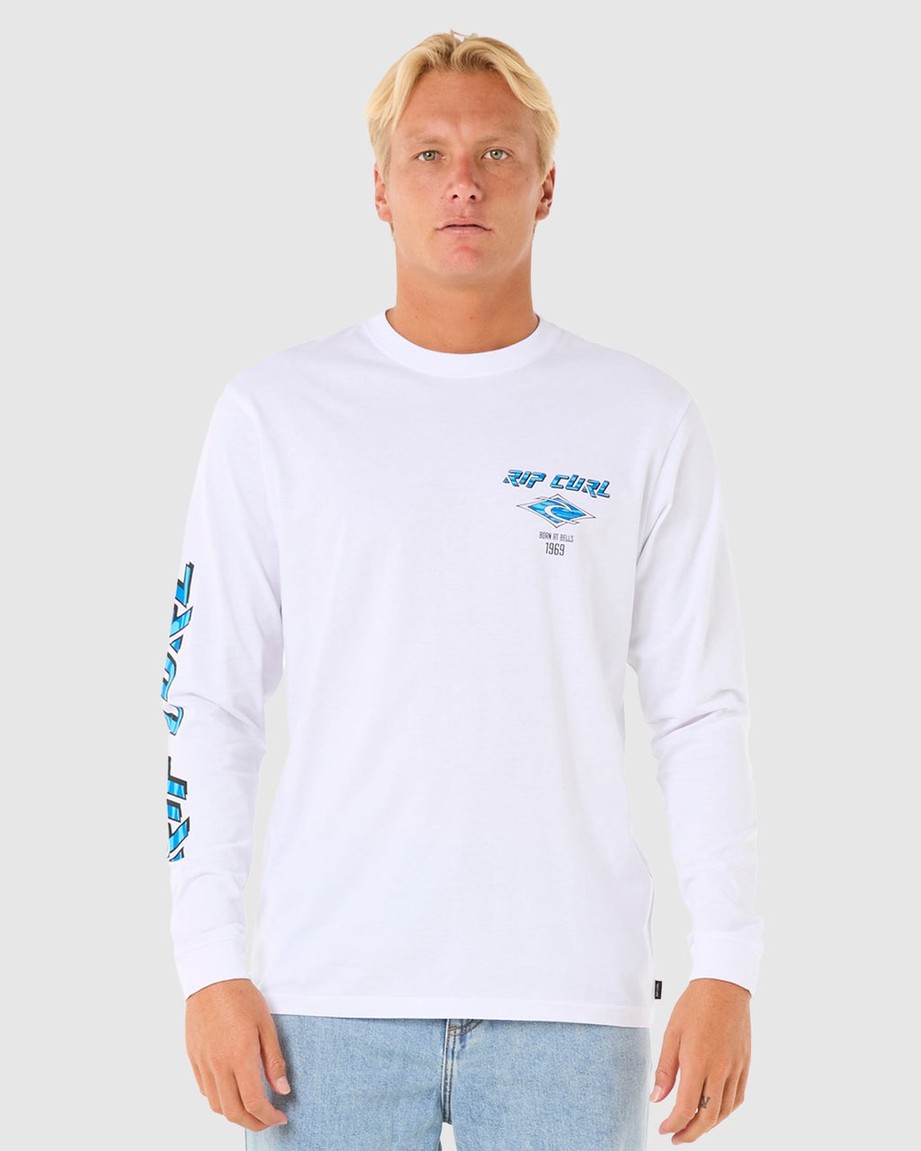 Mens Fade Out Long Sleeve T-Shirt