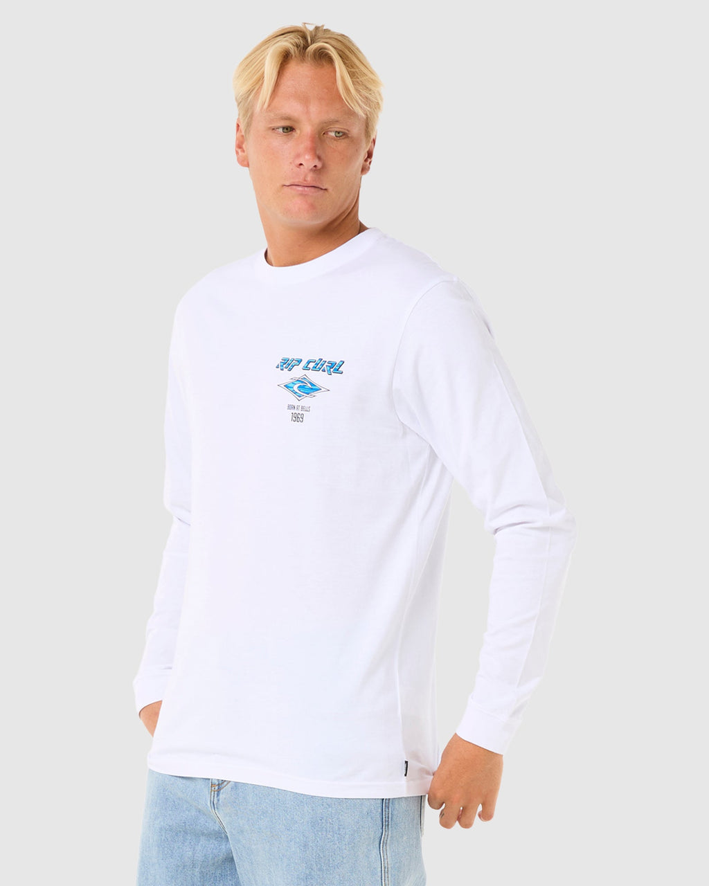 Mens Fade Out Long Sleeve T-Shirt