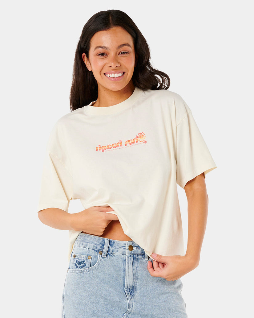 Womens Neon Isles Heritage T-Shirt