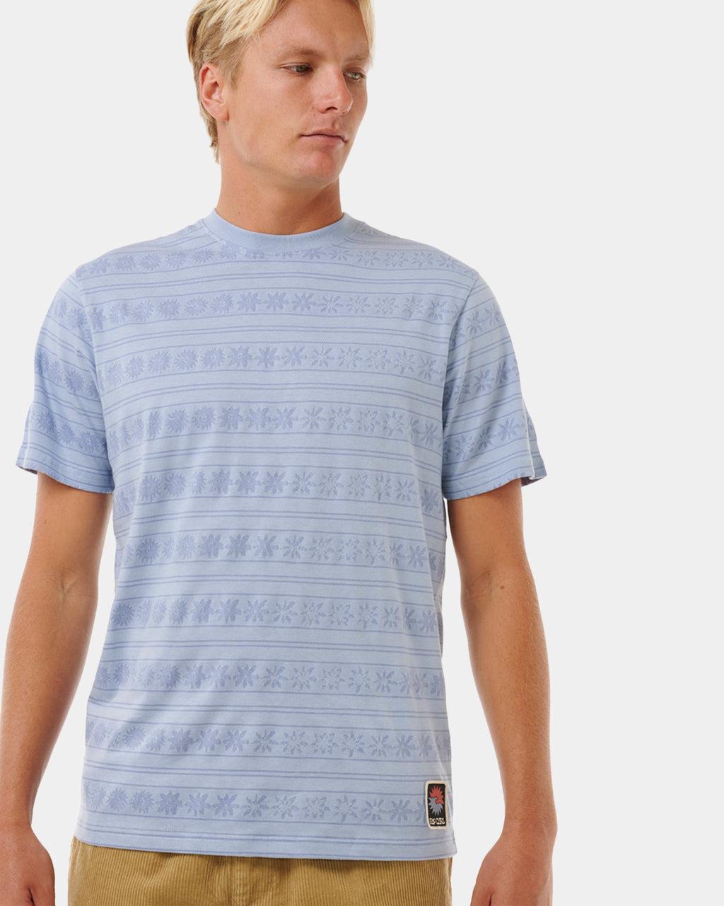 Mens Saltwater Culture Stripey T-Shirt