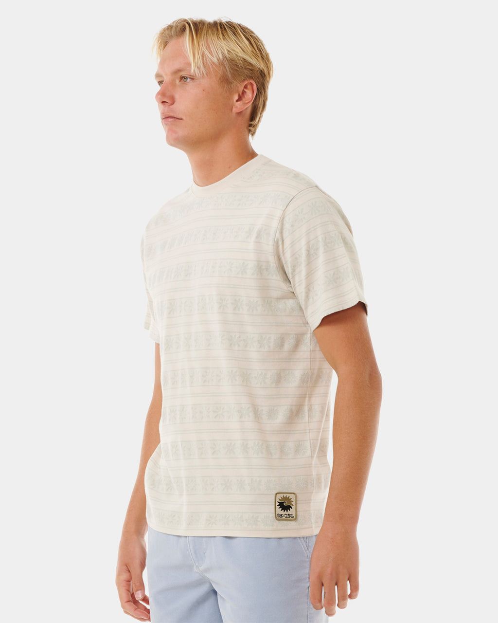 Mens Saltwater Culture Stripey T-Shirt