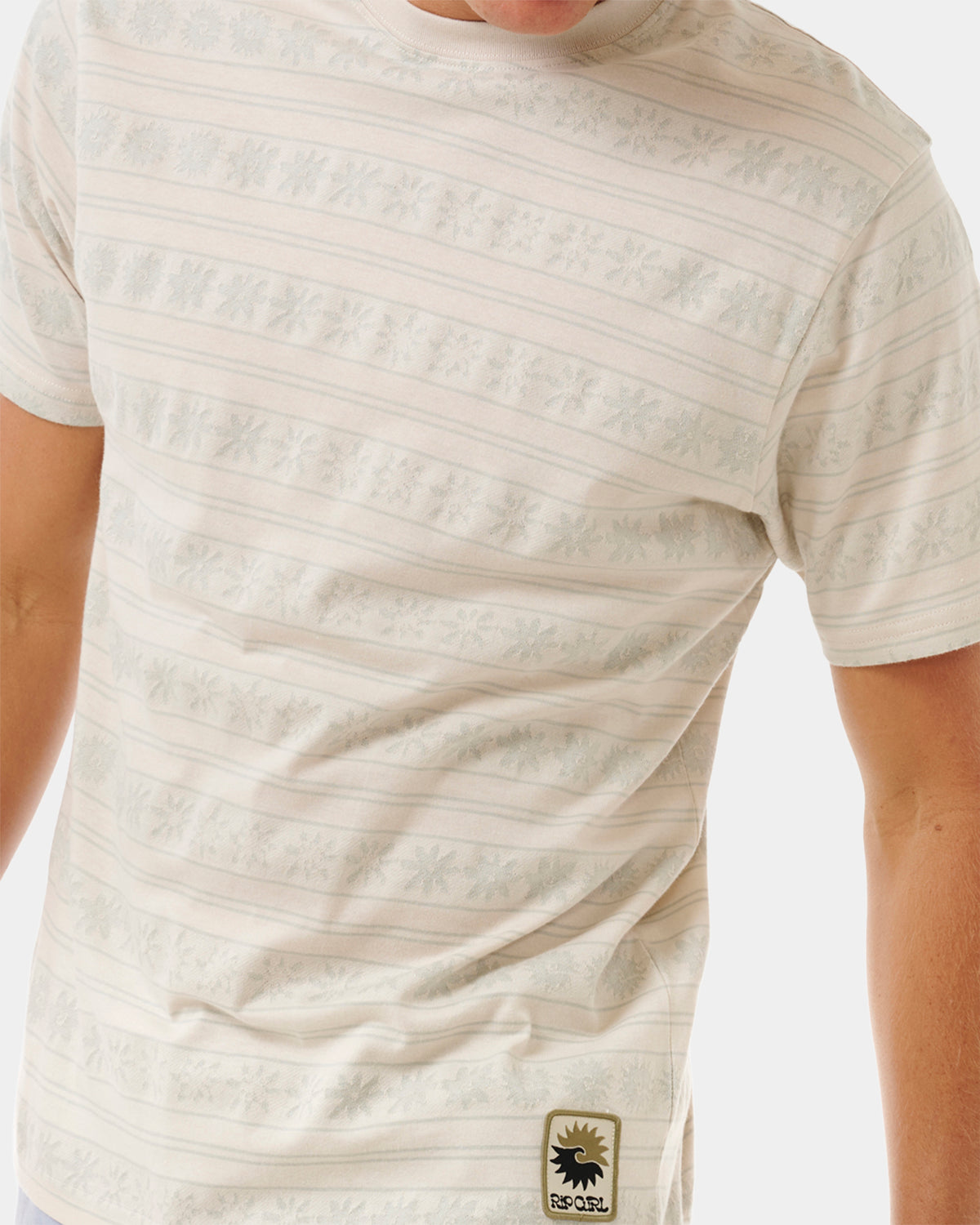 Mens Saltwater Culture Stripey T-Shirt