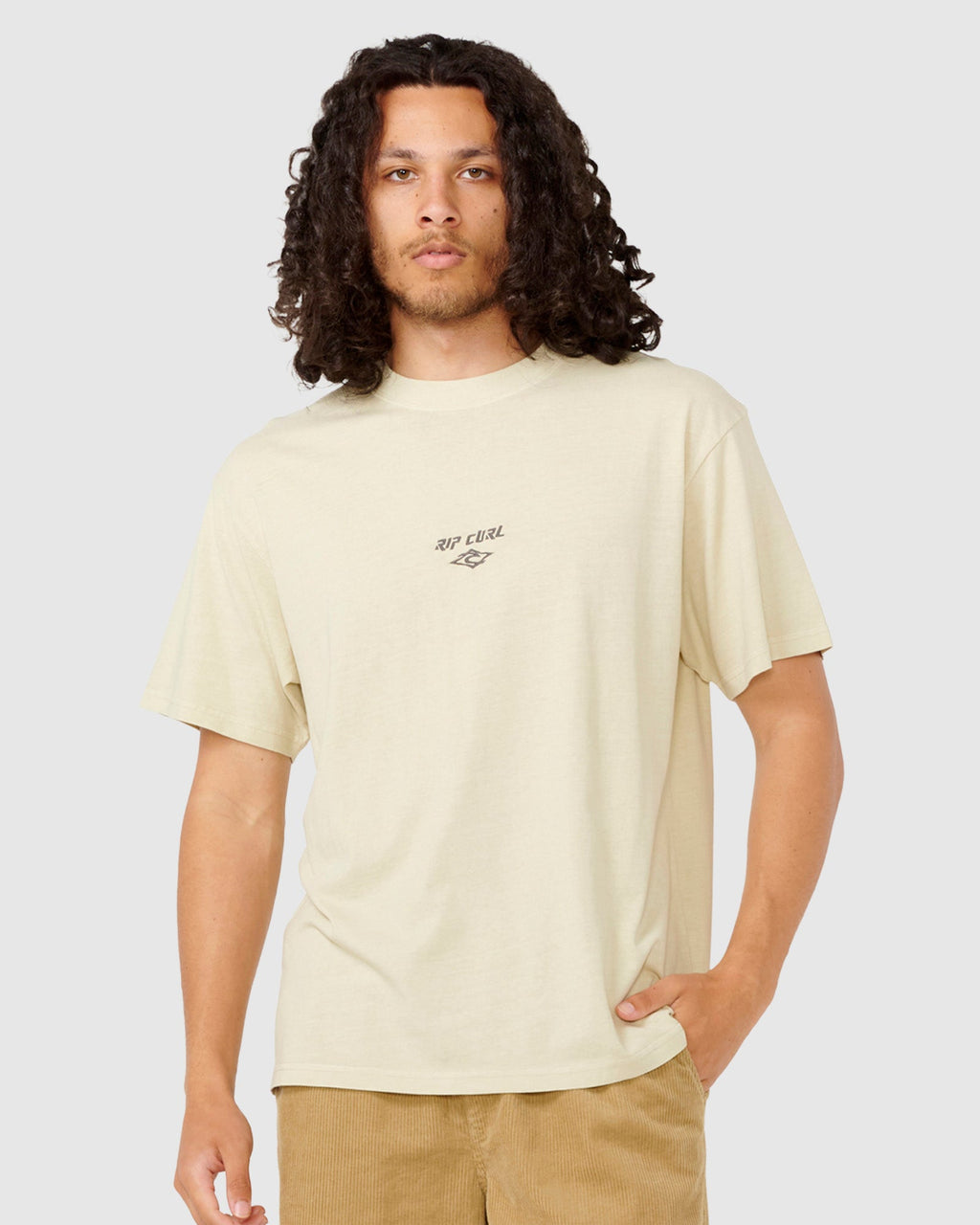 MENS FADE OUT EMBROIDED T-SHIRT