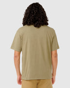 MENS FADE OUT EMBROIDED T-SHIRT