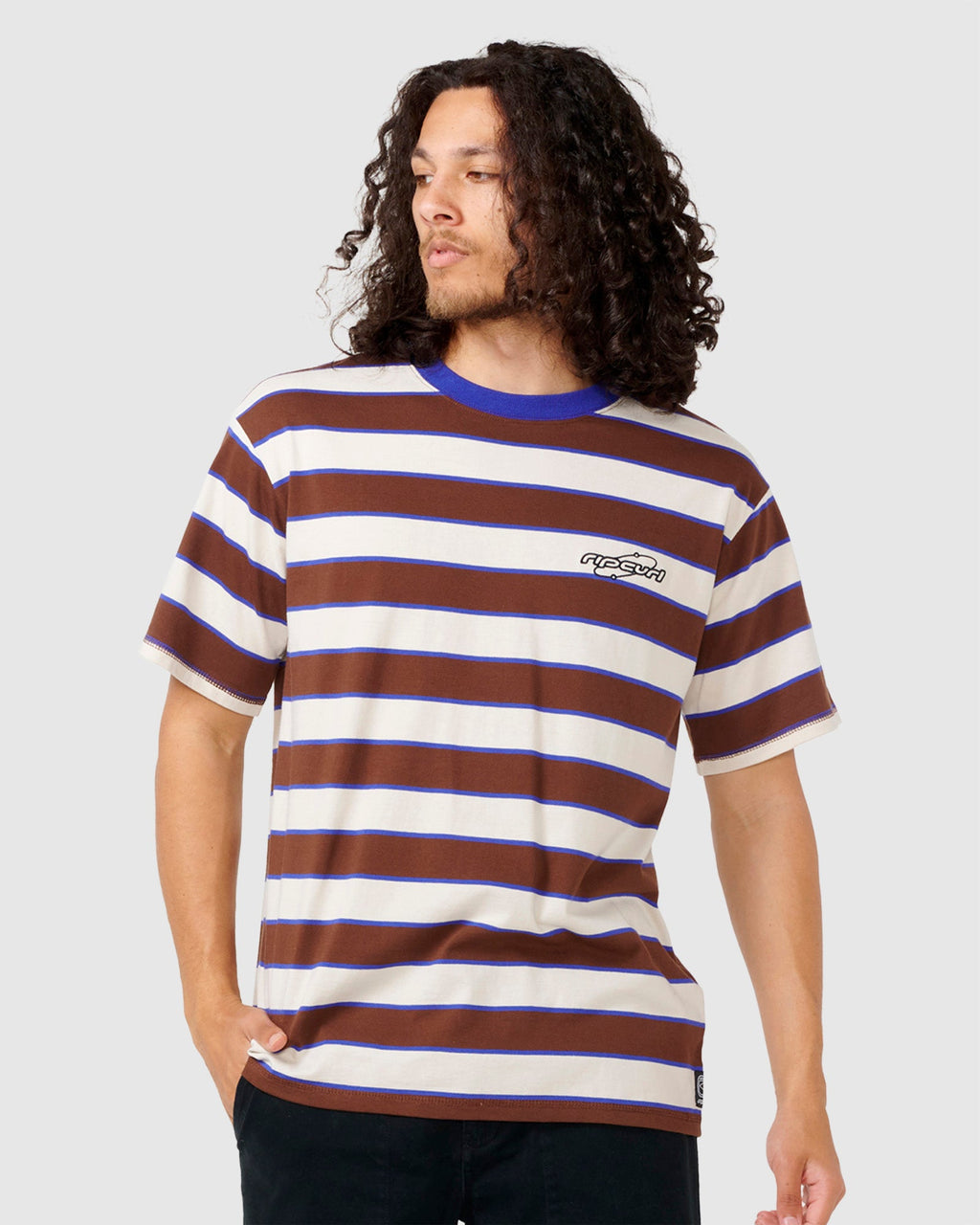 MENS ARCHIVE SUPERCOMP STRIPE T-SHIRT