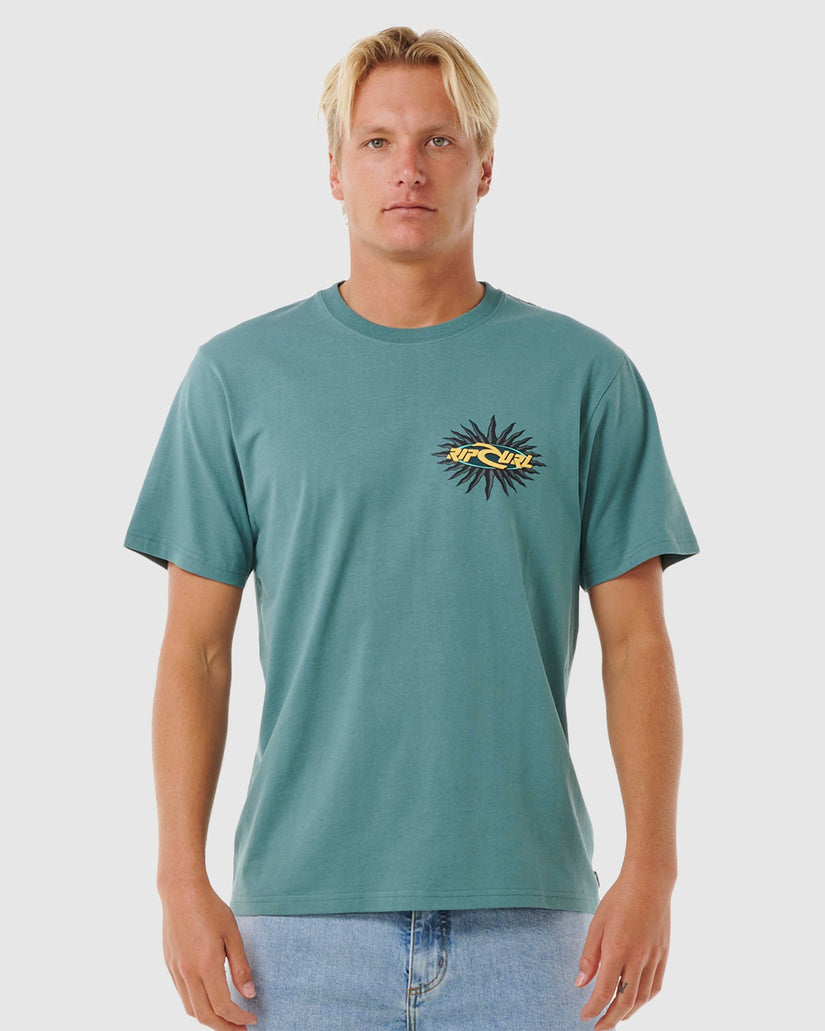 MENS QUEST OVAL BURST T-SHIRT