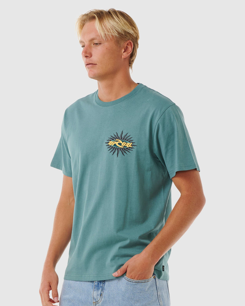 MENS QUEST OVAL BURST T-SHIRT