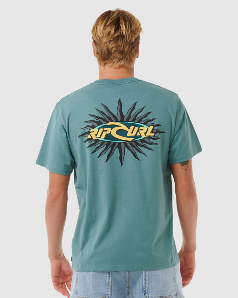 MENS QUEST OVAL BURST T-SHIRT
