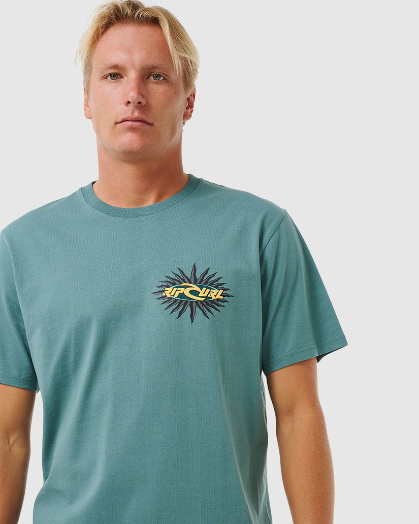 MENS QUEST OVAL BURST T-SHIRT