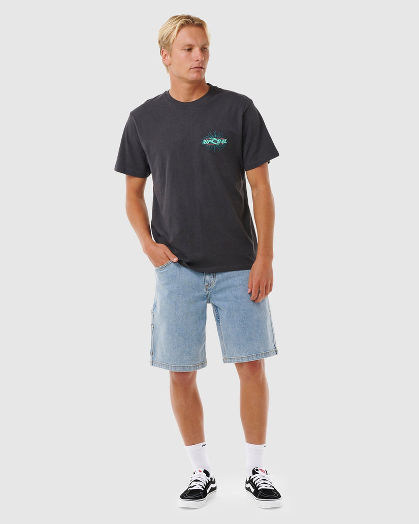 MENS QUEST OVAL BURST T-SHIRT