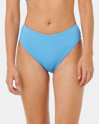 Womens Premium Surf Retro High Good Coverage Bikini Bottom