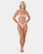 Womens Waikiki Keepsakes Bandeau Bikini Top