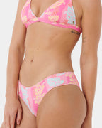 Womens Waikiki Keepsakes Cheeky Bikini Bottom