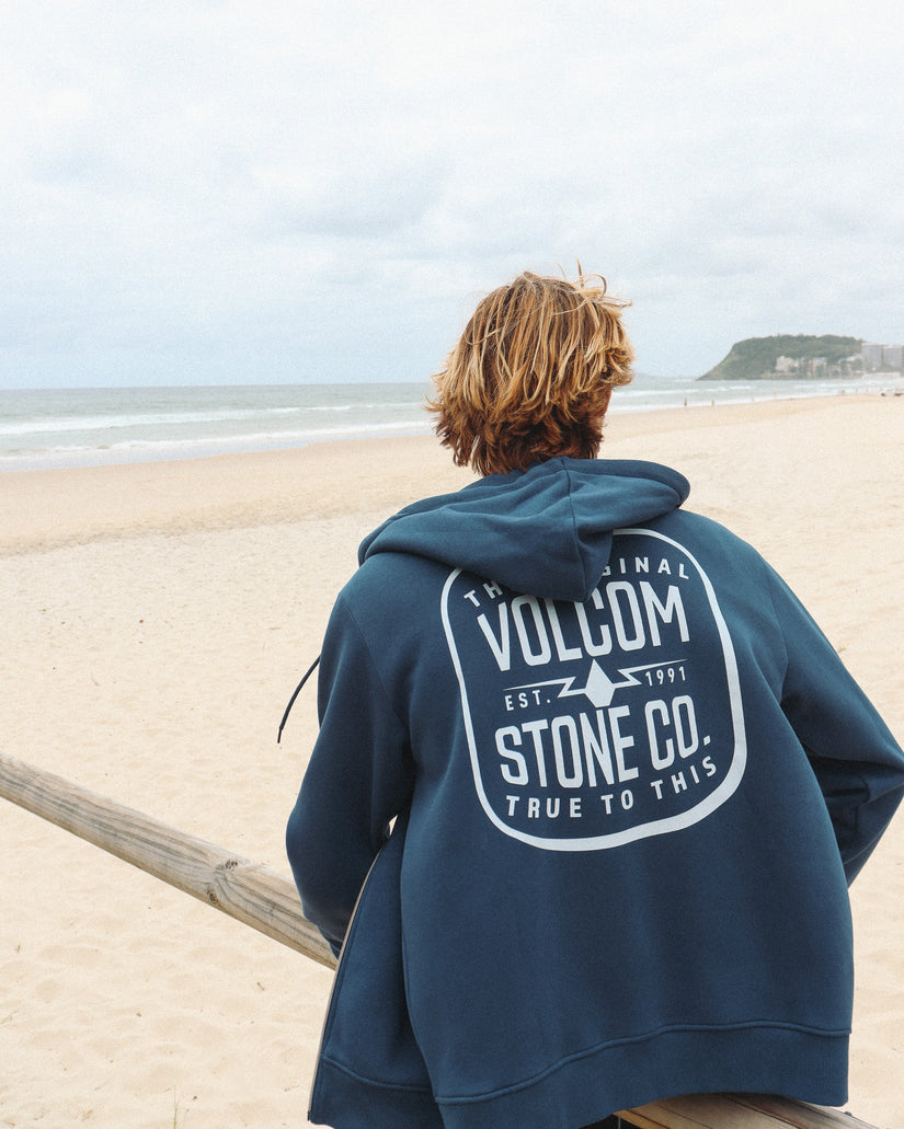 Mens Roundabout Zip Up Hoodie