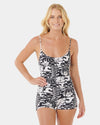 Womens AOTS Ty Williams Short Jane One Piece Swimsuit