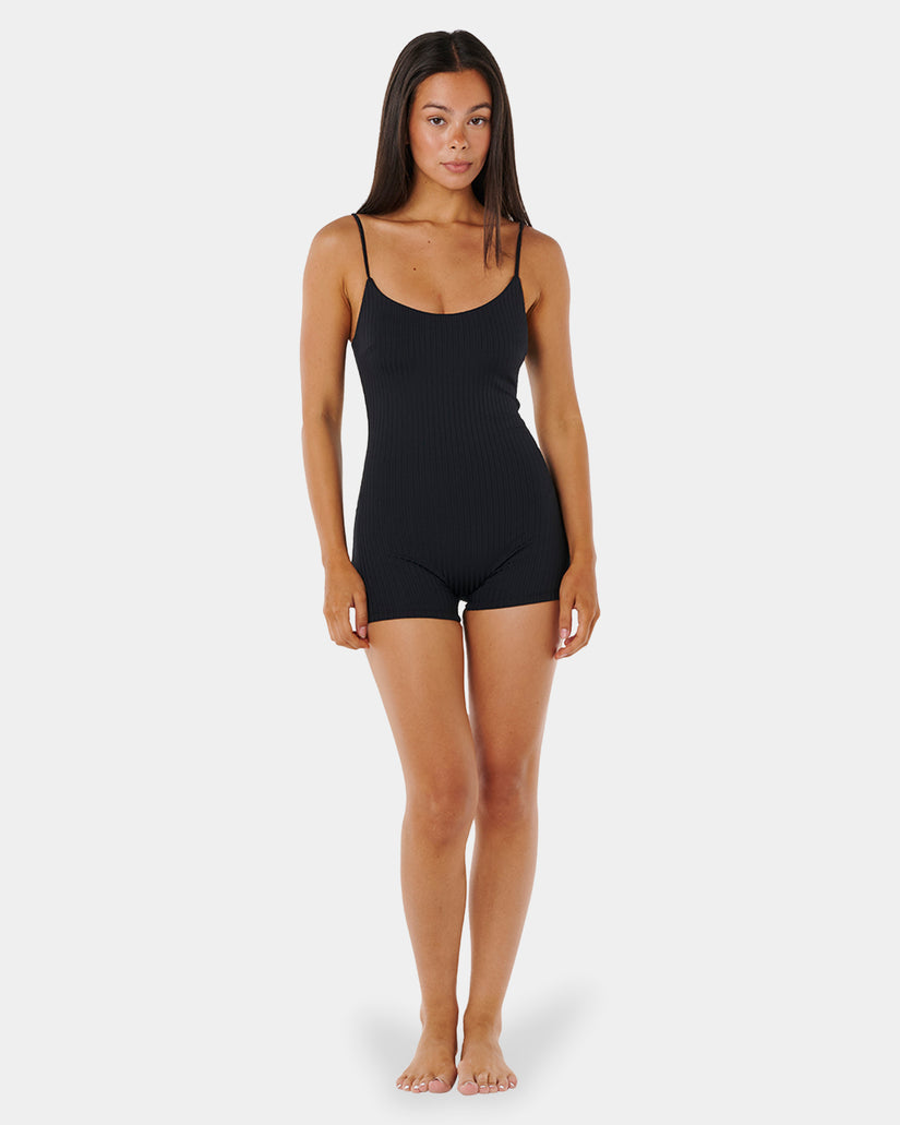 Womens Premium Surf Short Jane One Piece Swimsuit