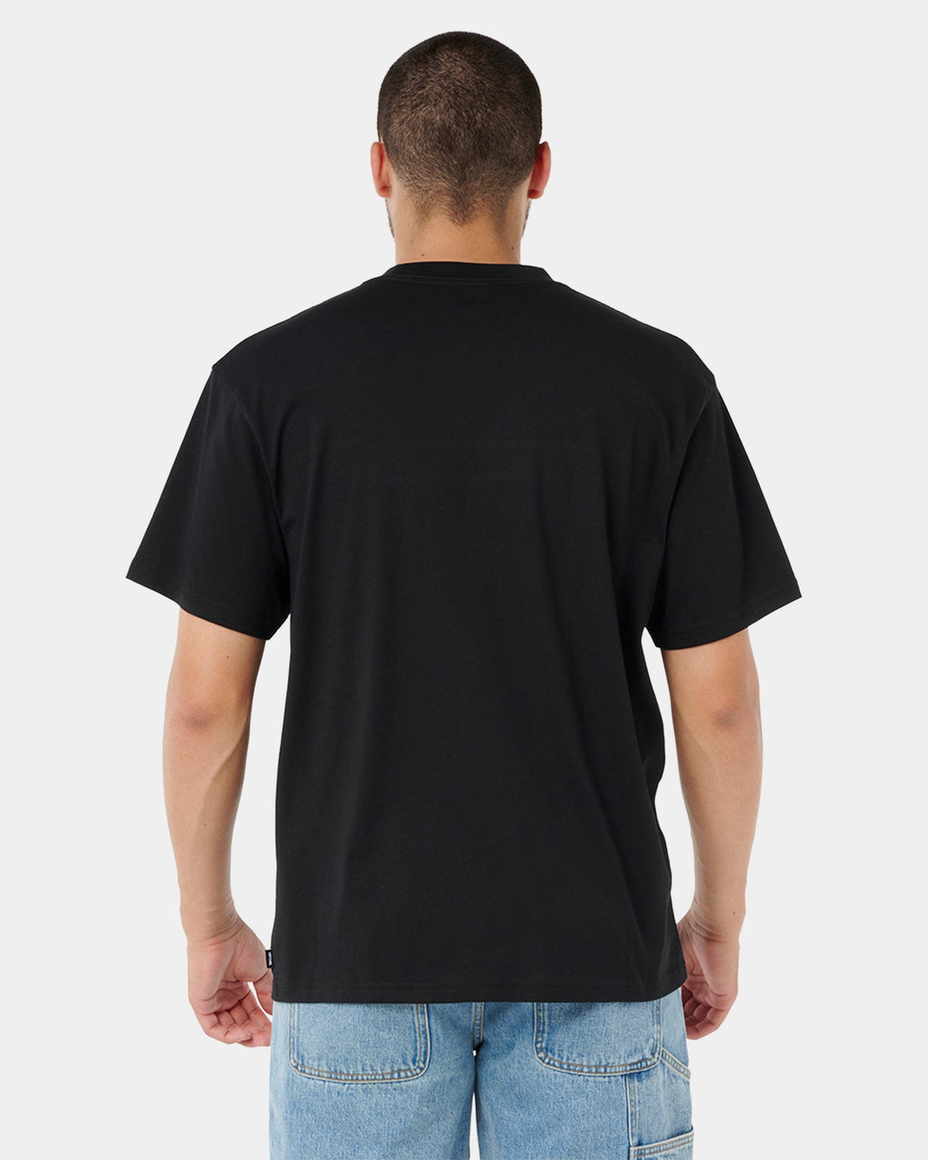 Mens Script Panel T-Shirt
