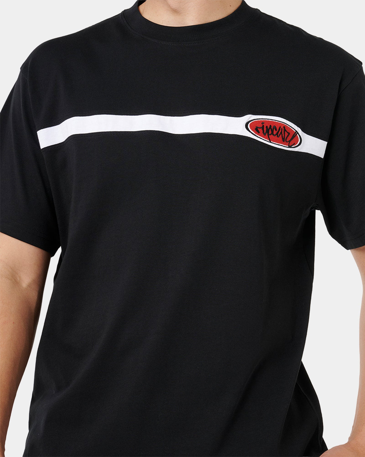 Mens Script Panel T-Shirt