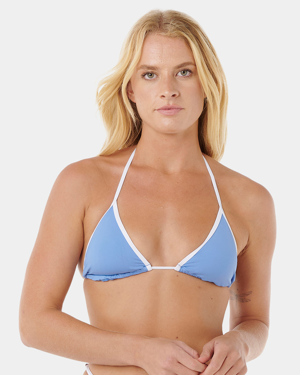 Womens Classic Surf Sliding Tri Bikini Top
