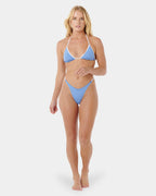 Womens Classic Surf Sliding Tri Bikini Top