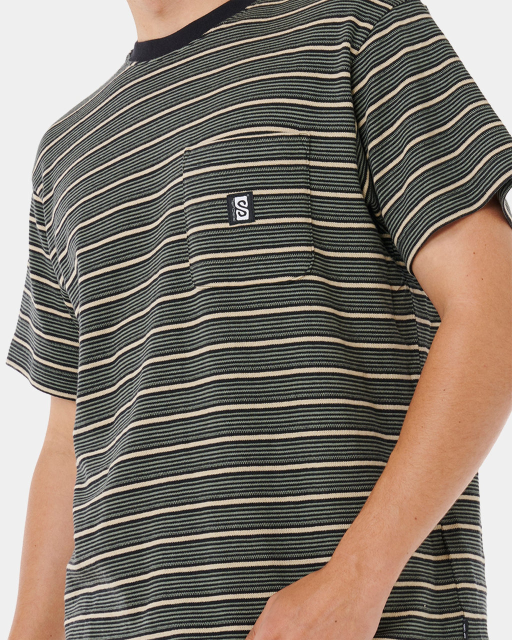 Mens Search Stripe T-Shirt