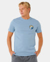 Mens Pacific Rinse Stacked T-Shirt
