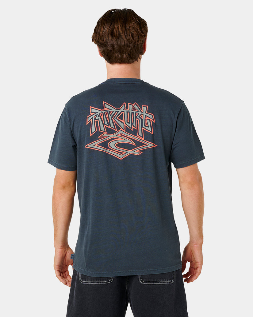 Mens Liquid Trips Arch T-Shirt