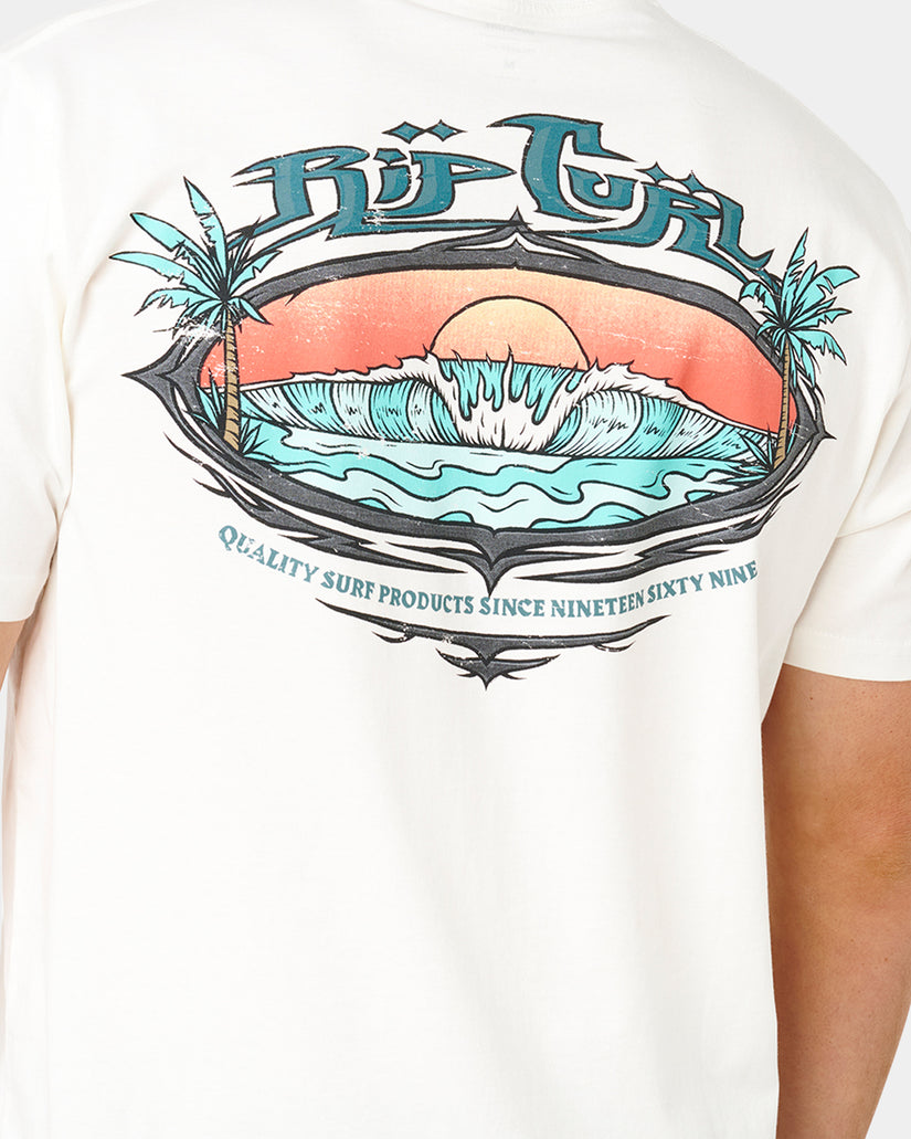 Mens Hazed And Tubed T-Shirt
