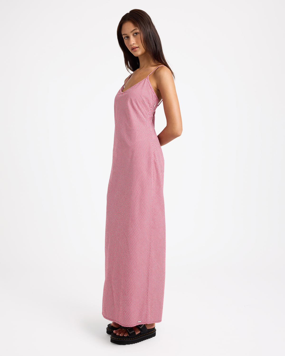 Womens Slippy Maxi Dress